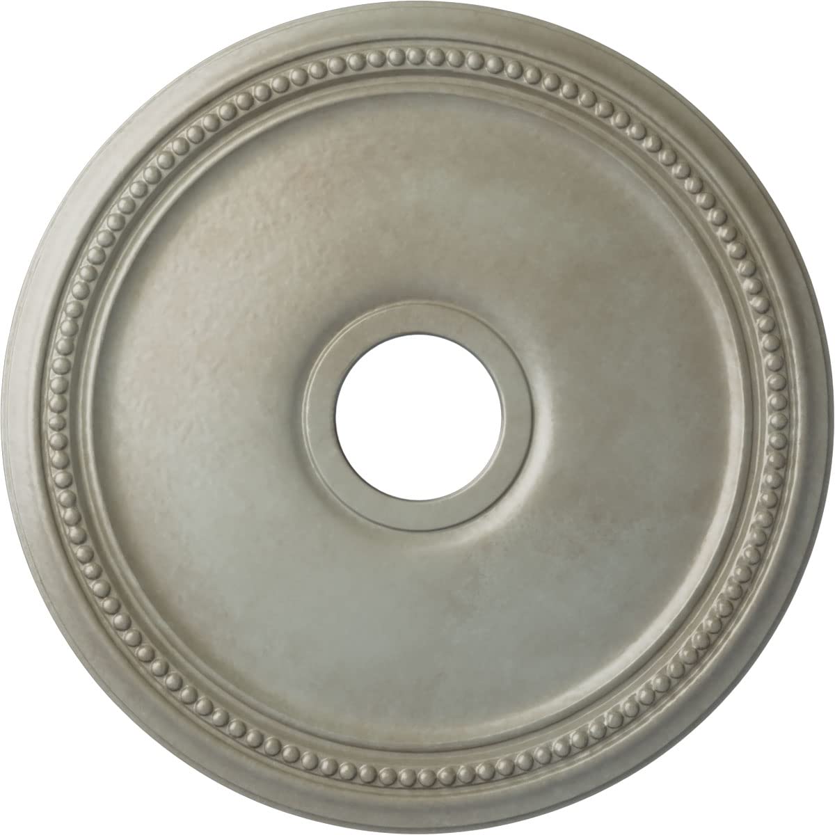 Ekena Millwork Cm18Difls Diane Ceiling Medallion, 18Od X 3 5/8Id X 1 1/8P (Fits Canopies Up To 5 3/8), Hand-Painted Flash Gold