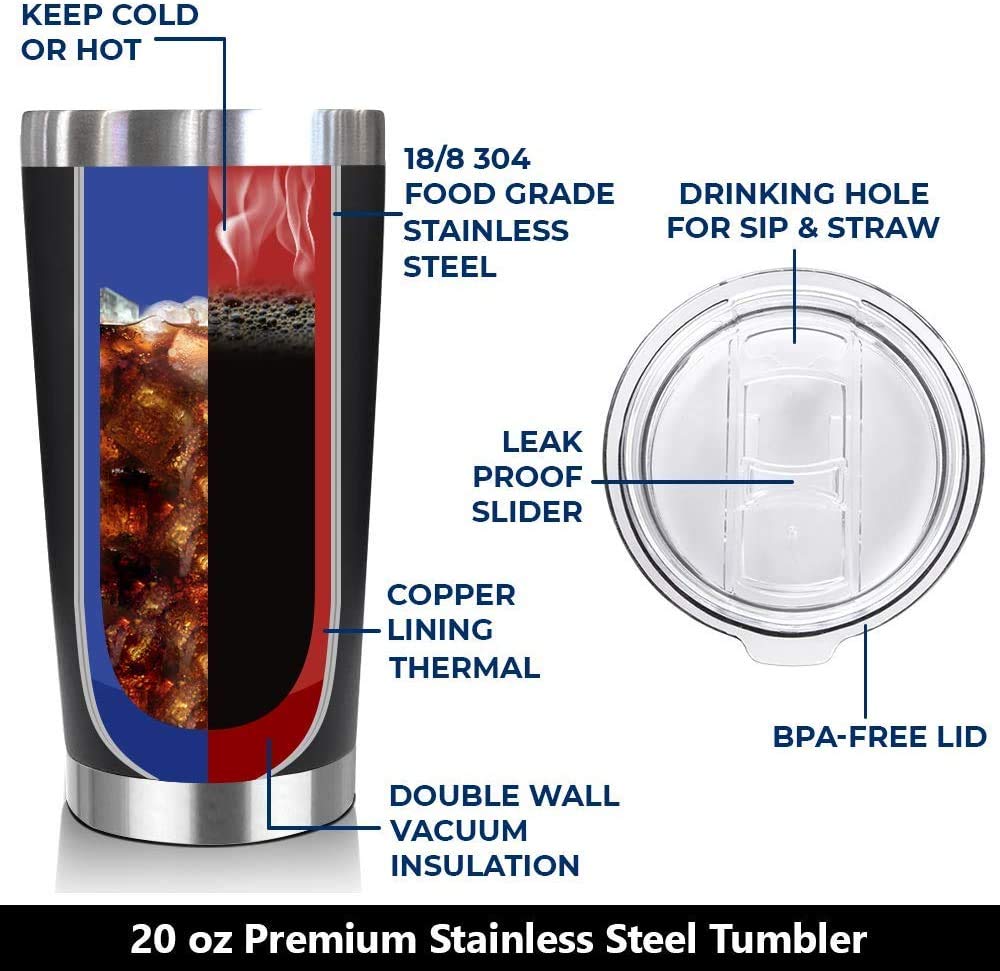 NewEleven Gift For Brother From Sister, Bro - Best Birthday Gift For Big, Little Brother, Siblings, Brothers In Law - Funny Gag Gifts For Men - 20 Oz Tumbler