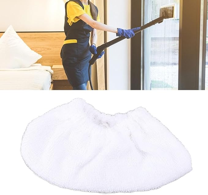 ZJchao Steam Mop Replacement Pads Reusable Washable Microfiber Steam Cleaner Mop Pads 9PCS Set for Hardwood Floors Tile Surfaces Fiber Towel Fabric 8x9x18cm