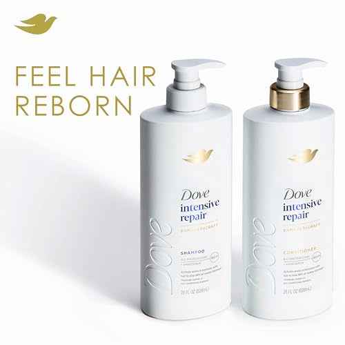 Dove Shampoo Intensive Repair for Damaged Hair with Bio-Protein Care Technology and Amino Serum 28 Fl Oz