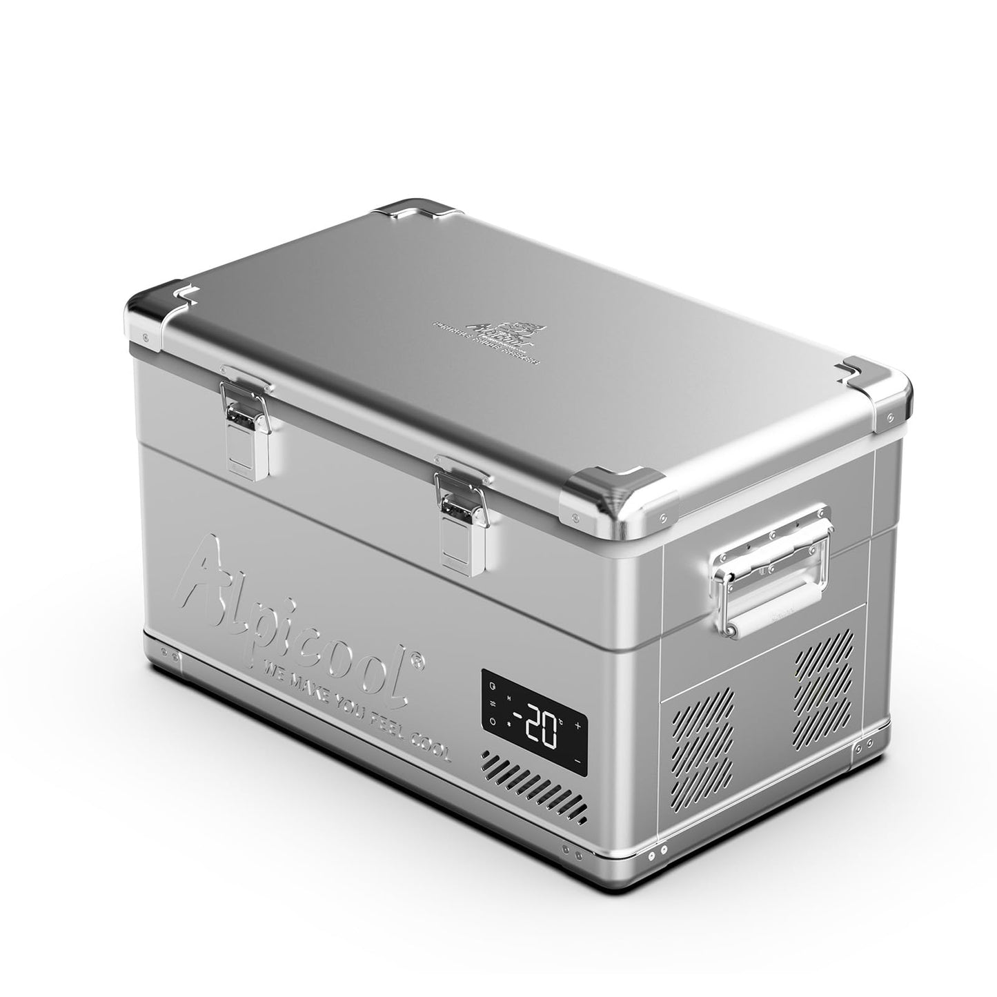 Alpicool MF35 Portable Car Refrigerator,12 Volt Car Fridge Freezer, 40 Quart (37.5 Liter) Fast Cooling 12V -4℉~68℉, 12/24V DC and 100-240V AC for Outdoor, Camping, RV, Truck