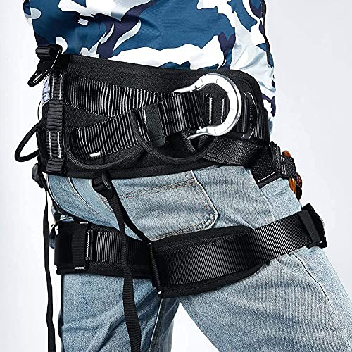 CroSight Climbing Seat Belt, Caving, Rock Climbing and Rappelling Equipment, Body Guard Protect, Rappelling Rescuing Equip