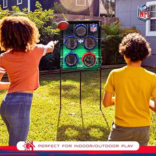 Franklin Sports Target Toss Games - Kids Football + Baseball Target Toss Games for Indoors + Outdoors - Fun Football + Baseball Throwing Games for Kids - Includes Targets + Mini Toy Balls