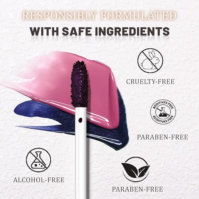 Kaely Toffee Rose Lip Stain Peel Off Masque, Long Lasting Waterproof Smudge Proof Lip Tint, Non-Transfer Semi Permanent Lipliner Tattoo with Tweezer, Matte Finish, Vegan & Cruelty-Free, 02