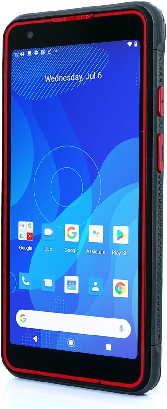 RUGLINE 6" Rugged PDA Android 13 Handheld Terminal 4GB RAM 64GB ROM, CM60 2D Scanner Barcode Reader, 4G WiFi GPS, 8000 mAh...