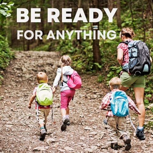 PreparaKit Travel First Aid Kit for Kids - Mini First Aid Kit for Car, Purse, Backpack, or Diaper Bag - 75 Piece Travel Me...