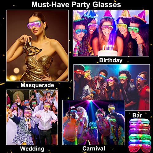 112 Pcs Glow in The Dark Party Supplies Glow Sticks Bulk LED Neon Party Favor Light Up Toys Gifts Kids Adult 100 Glow Stic...