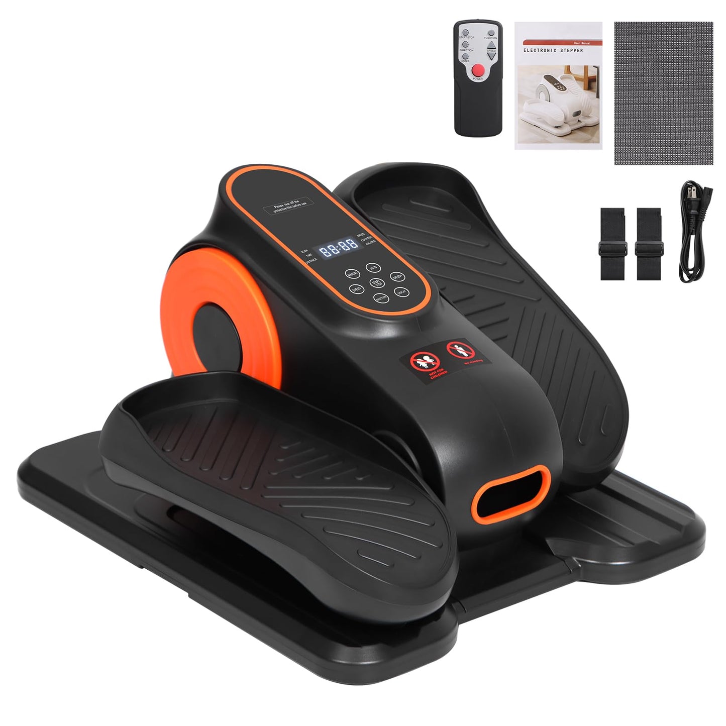 Elliptical Exercise Machine, Under Desk Elliptical Machine, Elliptical Trainer, Leg Joint Exerciser While Sitting for Seniors, Peddler Exerciser for Seniors, A New Easy Way to Do Exercise at Home
