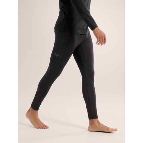 Arc'teryx Rho LT Bottom Men's | Lightweight Torrent Base Layer | Black, X-Large