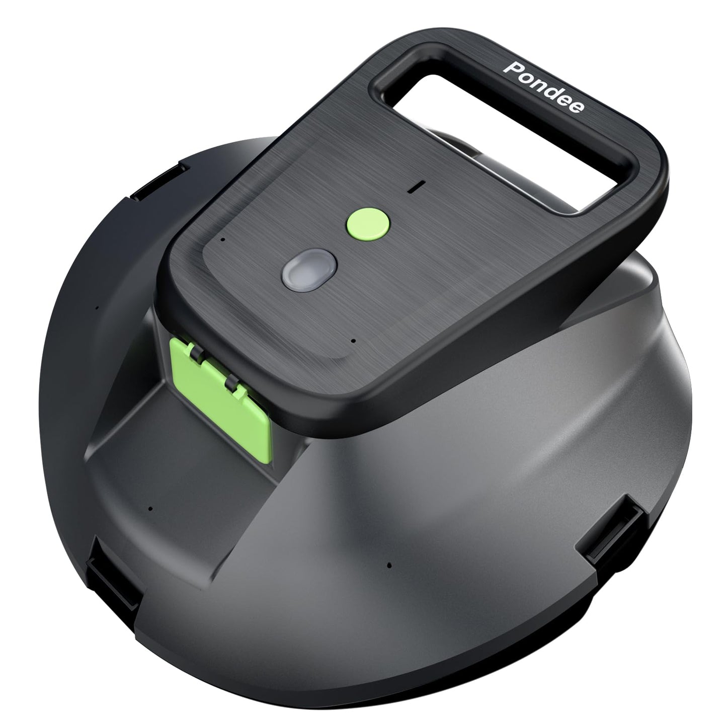 Pondee X1 Robotic Pool Vacuum, Cordless Pool Cleaner with 120-Min Runtime, Auto-Parking, 2.5h Fast Charging, for Above-Ground & Flat-Bottom Inground Pools up to 850 sq.ft