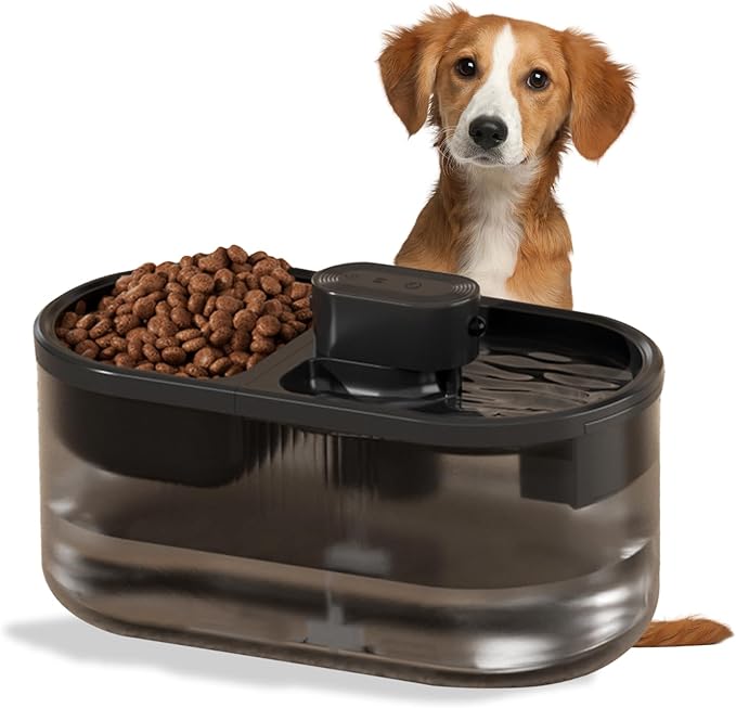 Smart 4.5L Pet Water Fountain: Automatic Dispenser with Quiet Pump for Dogs & Cats (Black)