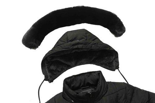 MOERDENG Women's Waterproof Long Winter Coat Thickened Down Alternative Jacket Warm Puffer Jacket Parka