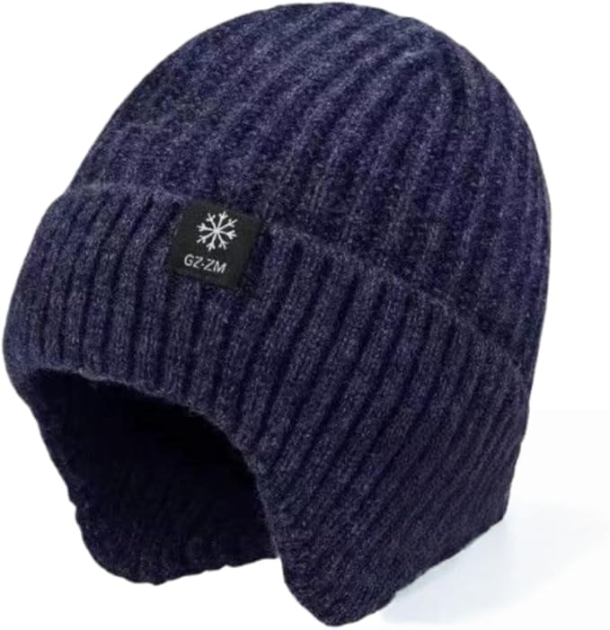 Warm Ear Protection Winter Cap for Outdoor Activities, Classic Outdoor Sports Hat, Stylish Cold Weather Accessory