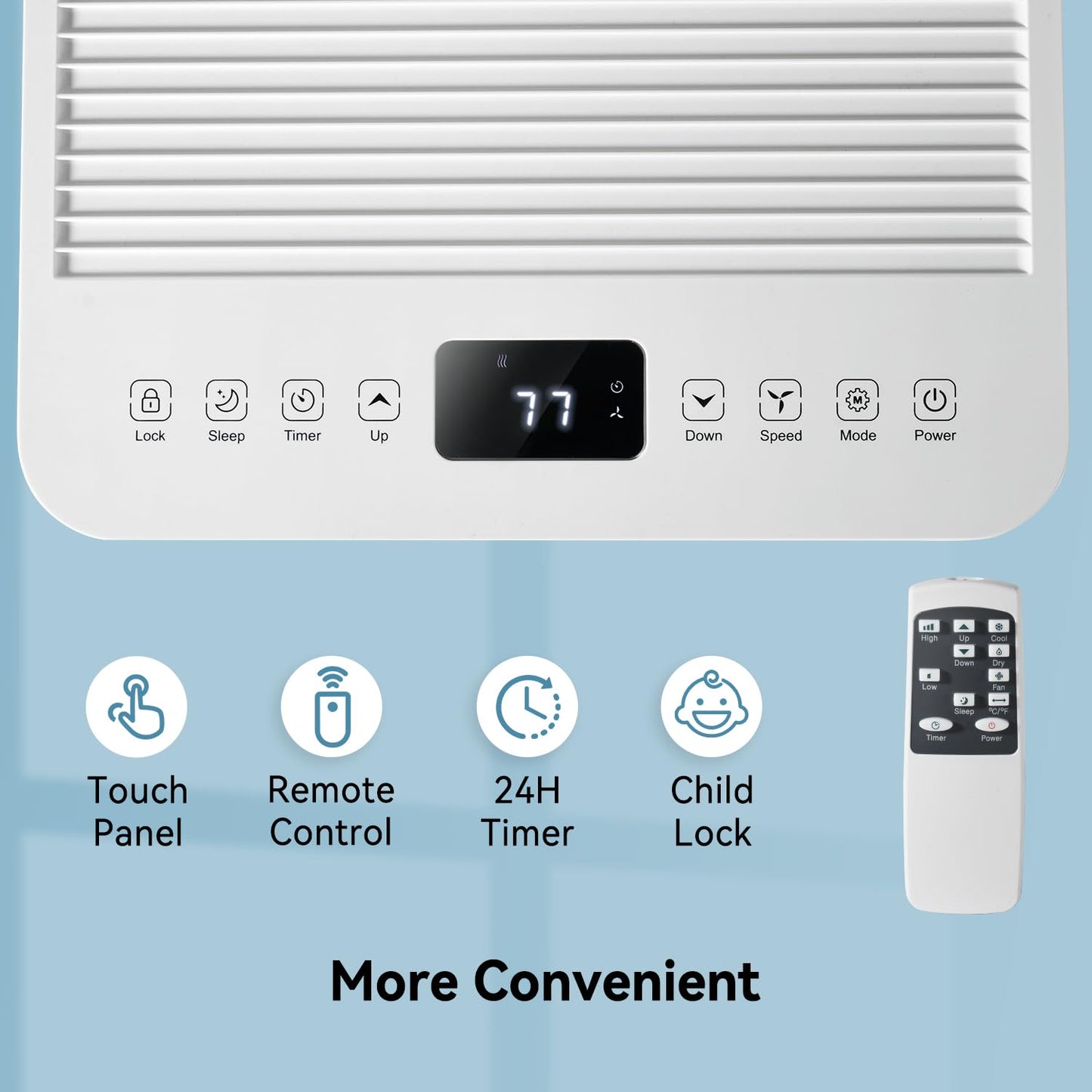 Aoxun 10000 Btu Portable Air Conditioners, 4-In-1 Ac Unit, Fast Cooling, Dehumidifier, Fan & 24H Timer Quiet Sleep, W/Remote Con