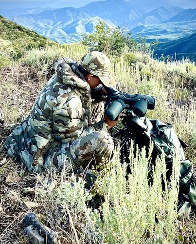 hunting backpack with tripod, Bipod, Binocular case, Trekking poles and meat shelf. Designed by Hunters for Hunters in the...