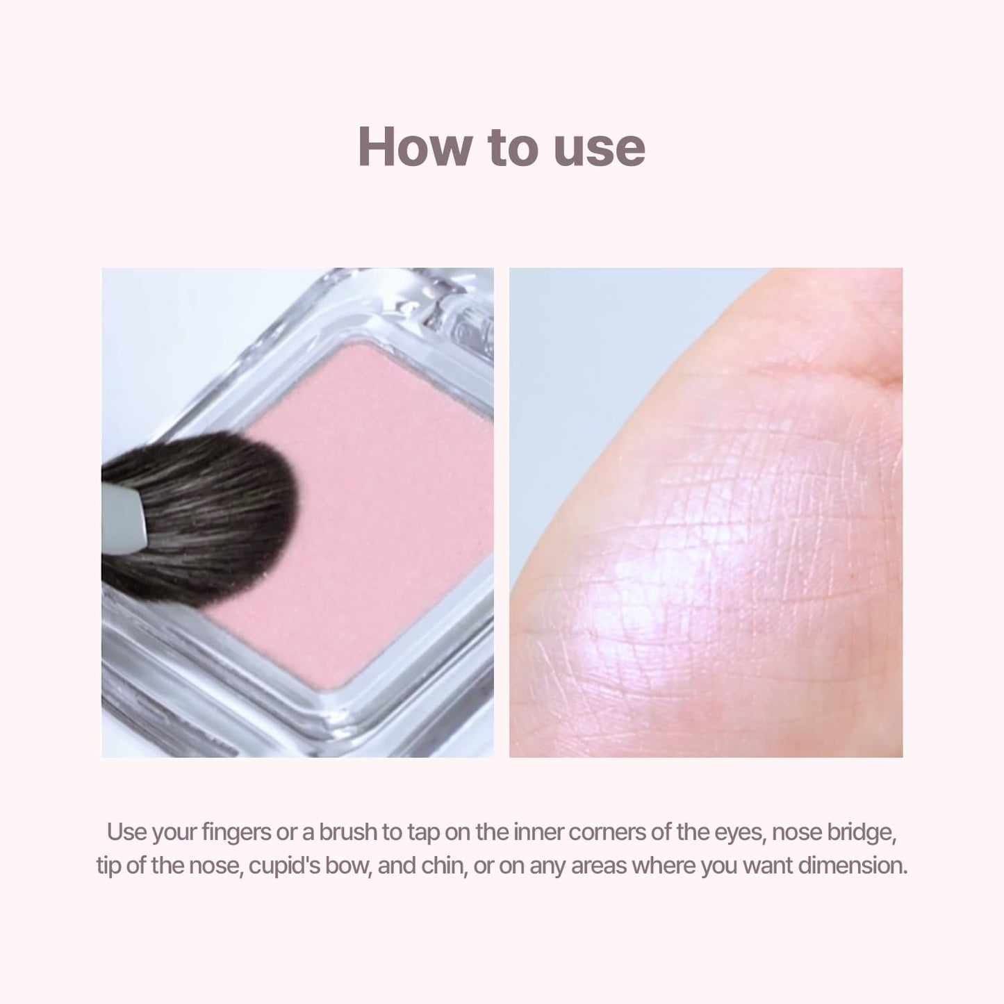 2aN Pure Glash Highlighter – Glass-Like Sheen Powder Highlighter for a Natural, Radiant Glow | Buildable, Long-Lasting, Lightweight Formula (WAVE, 0.8oz)