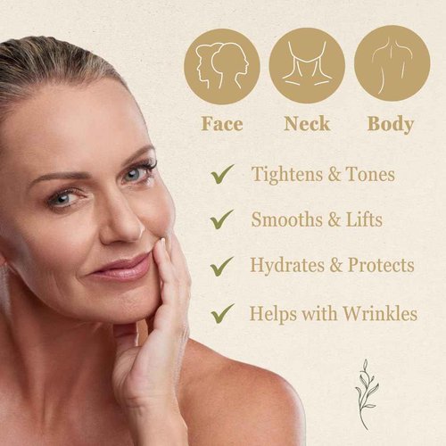 Skin Firming & Rejuvenation Duo: Body Protect Cream (8.1 Oz) & Anti-Aging Night Serum (1.7 Fl Oz) - Promotes Firm, Soft, and Supple Skin with Anti-Aging Benefits