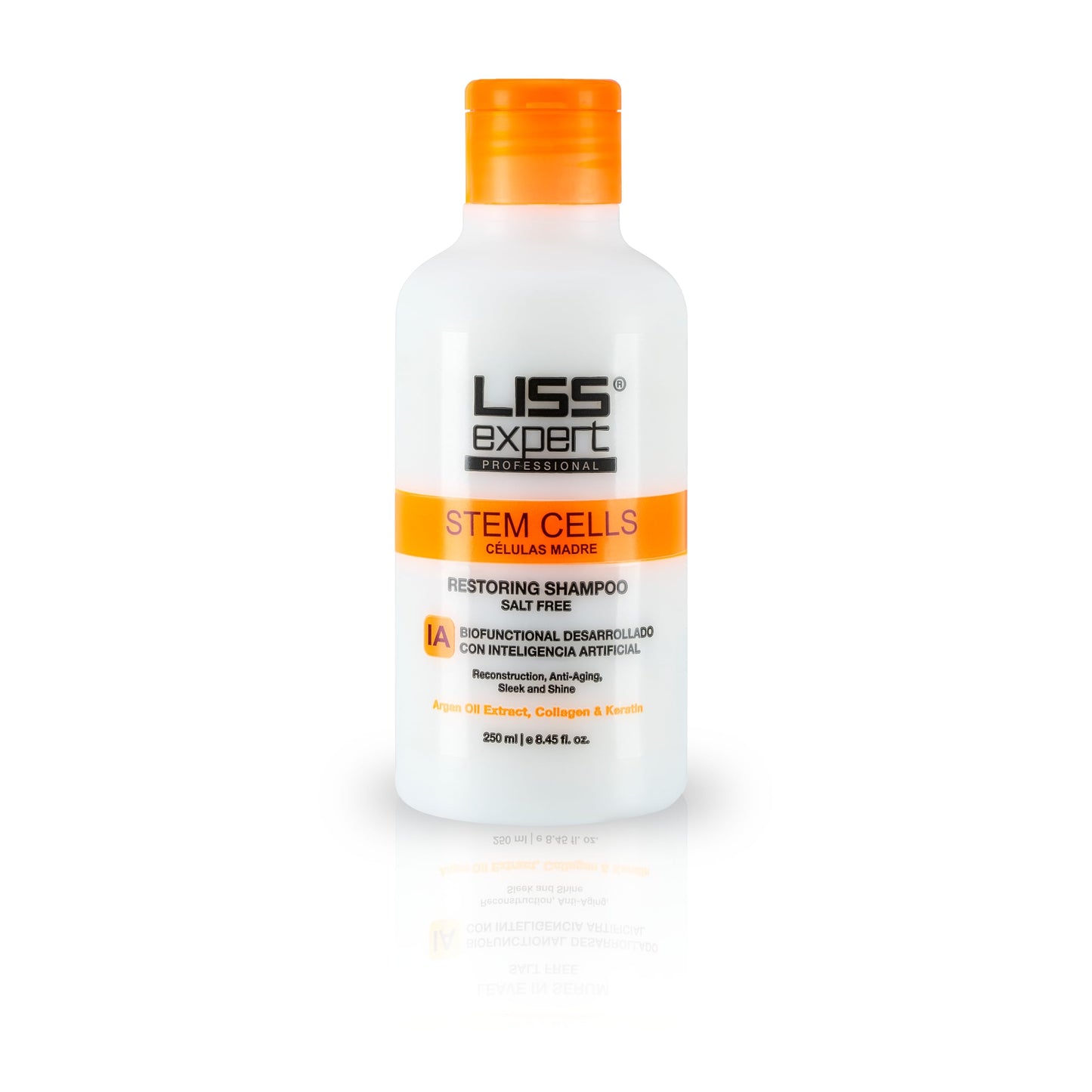 Liss Expert Stem Cells Restoring Hair Care Set, Shampoo and Conditioner with Argan Oil, 8.45 oz Each