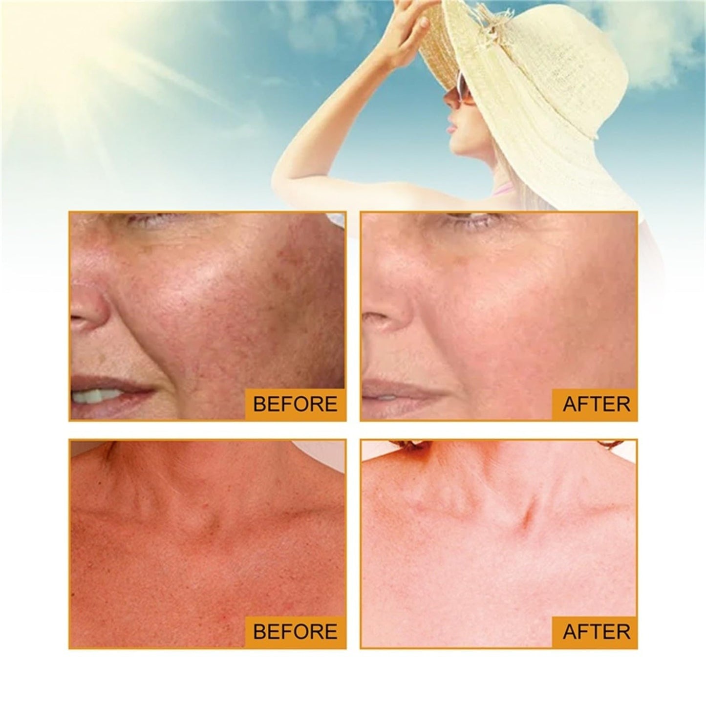 Tinted Sunscreen For Face SPF 50, Universal Protector Solar 50 Moisturizer, Hydrating Sun Essence Face Sunscreen, UV Defense, Tr