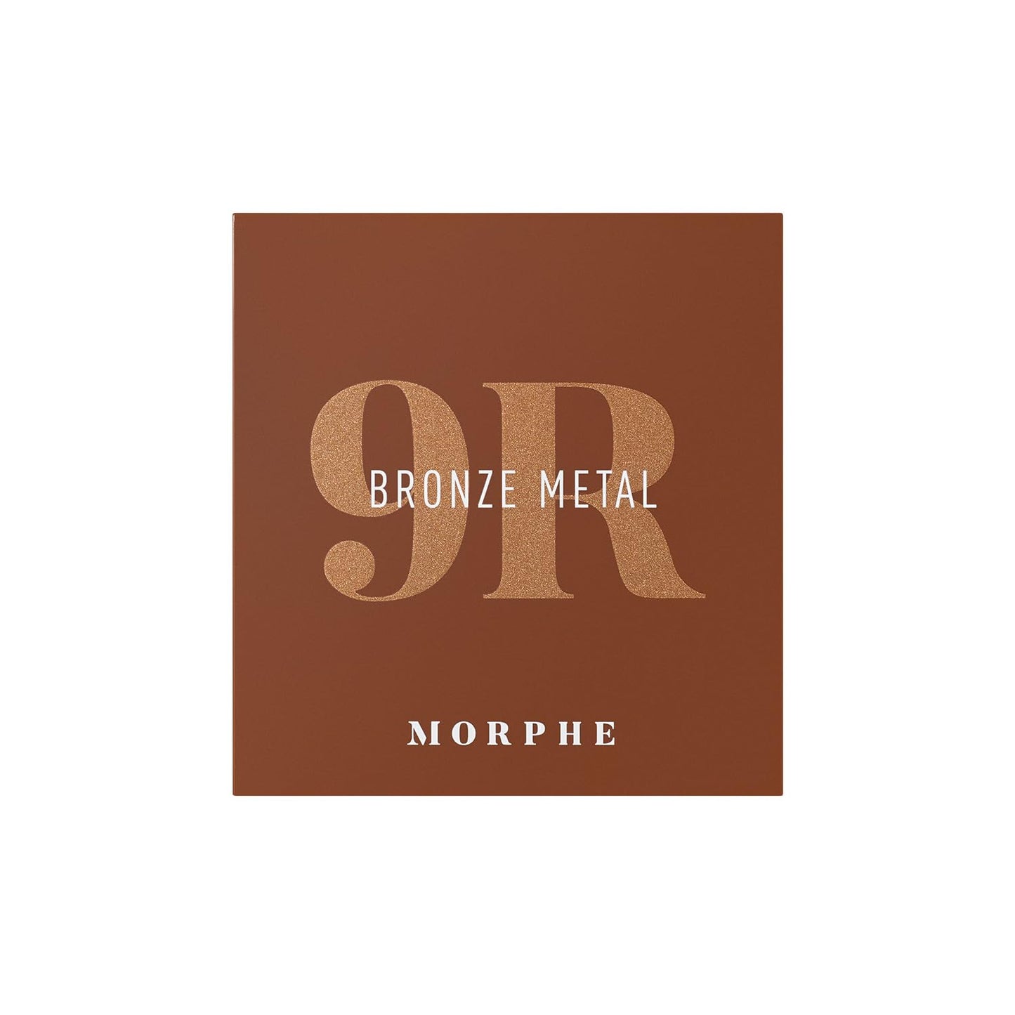 Morphe 9R Bronze Metal Artistry Palette - Brown & Bronze-Toned Makeup Palette with Matte and Shimmer Finishes - Highly Pigmented