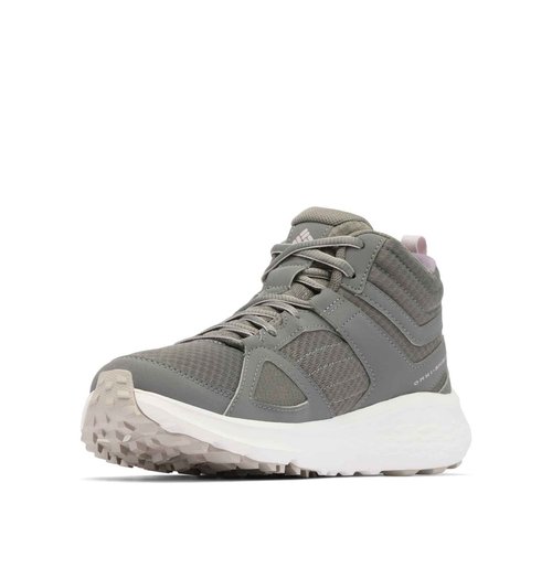 Columbia Womens Novo Trail Mid, Quarry/Vapor, 6 Wide