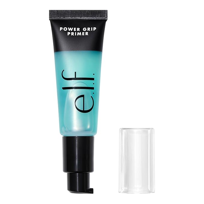 e.l.f. Power Grip Primer, Gel-Based & Hydrating Face Primer For Smoothing Skin & Gripping Makeup, Moisturizes & Primes, 0....