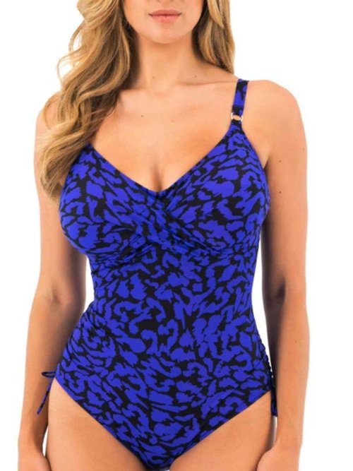 Fantasie Women's Hope Bay Underwire Twist Front Swimsuit with Adjustable Leg