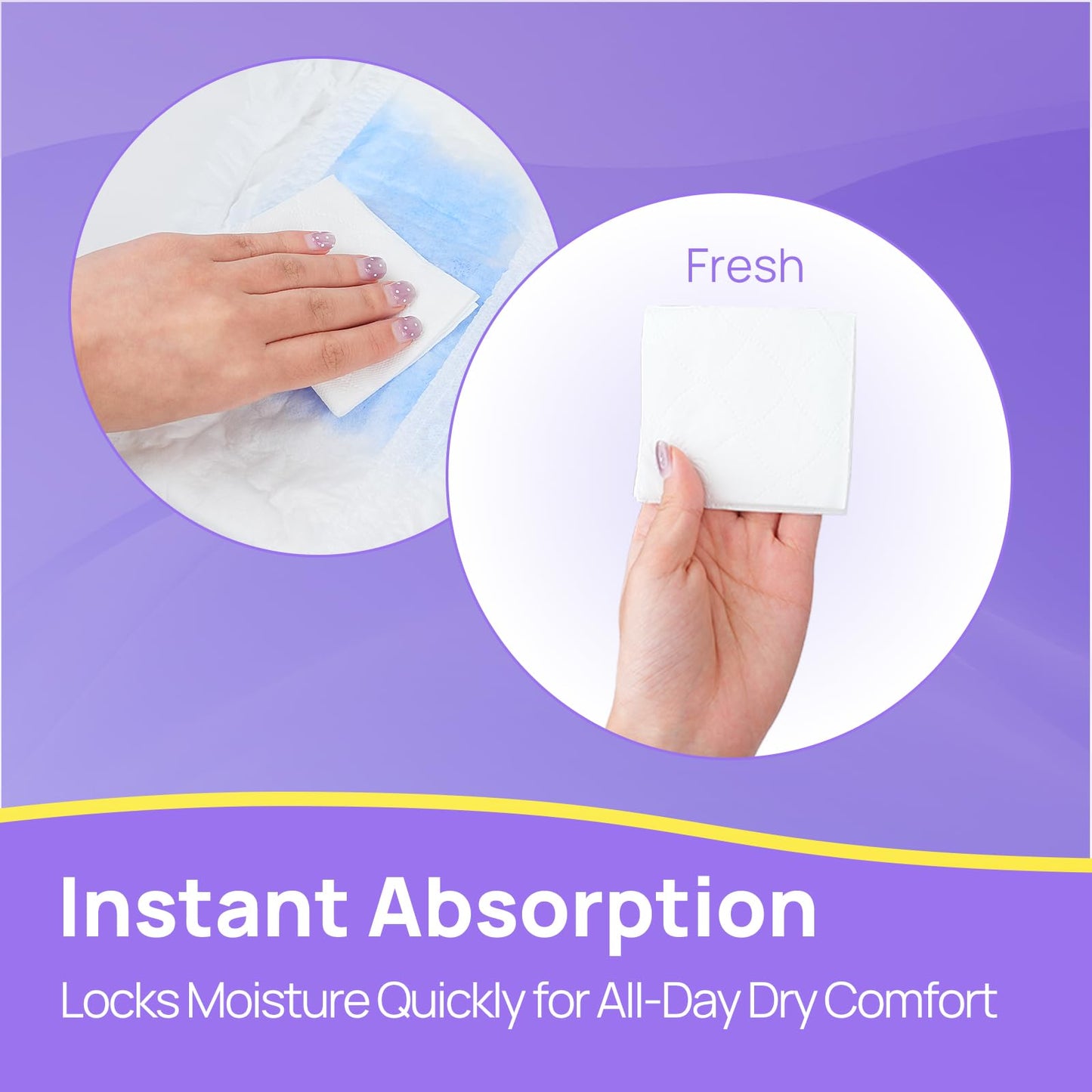 SUNKISS Ultra Thin Incontinence Underwear for Women, High Absorbency & Super Soft Postpartum Diapers, Disposable Adult Pull Ups, Large/XLarge, 20 Count