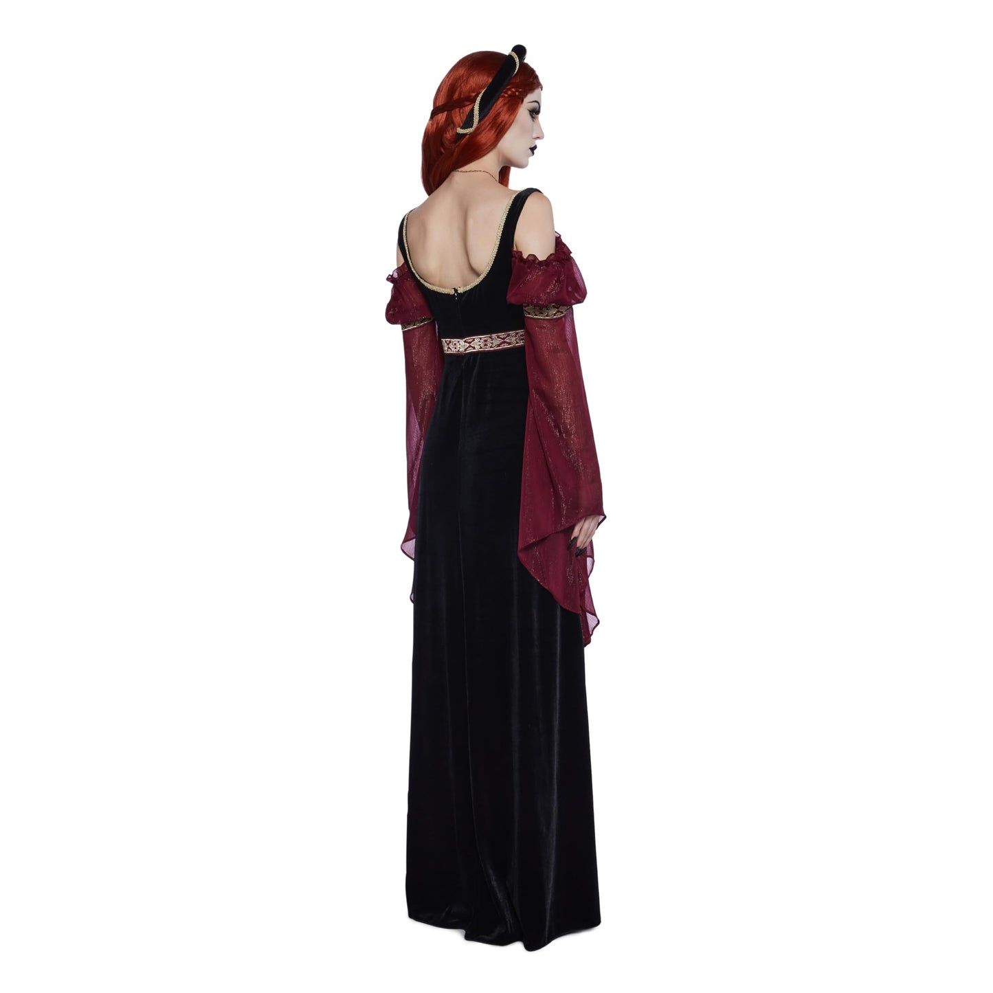 Dolls Kill Renaissance Princess Halloween Costume - Medieval Ren Faire Outfit by Trickz N' Treatz - X-Large