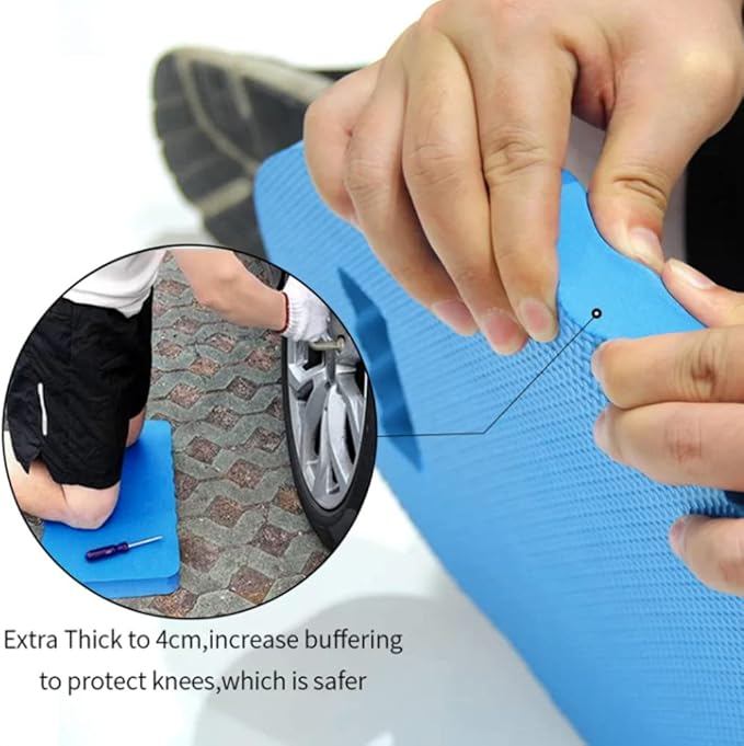 Otbushit 2PCS Waterproof Garden Kneeling Pad Foam Knee Mat Pads Gardening Cleaning Praying Tool