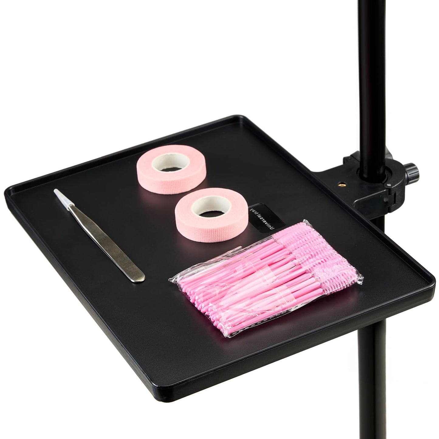MoyRetty Lash Tray Holder (10.6    x 8), Adjustable Plastic Essential Organizer Stand for Lash Techs, Perfect for Salon or Homes