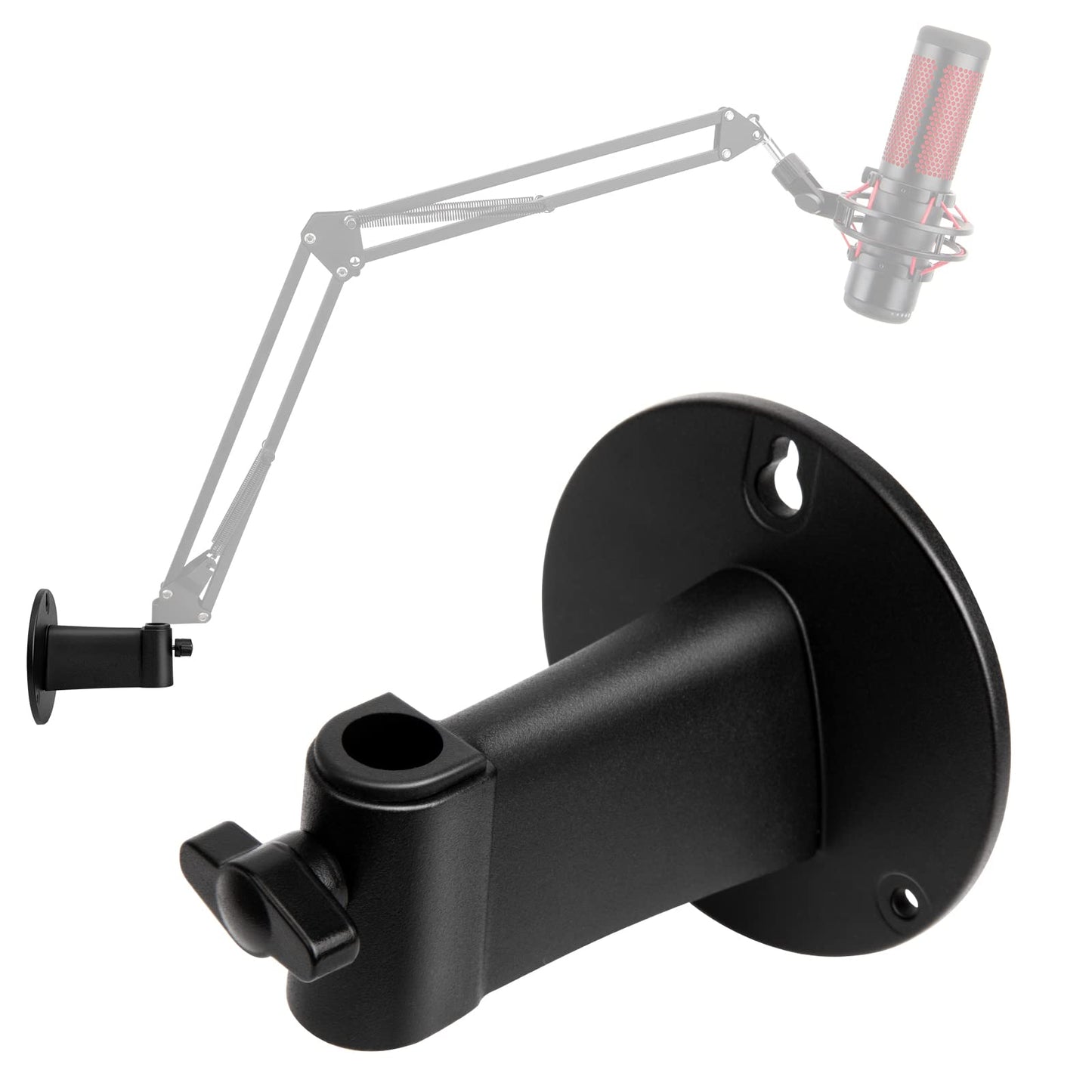 Microphone Wall Mount Boom Arm - Microphone Wall Mount for Mic holder