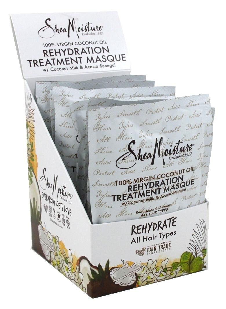 SheaMoisture 100% Virgin Coconut Oil Masque 2 Ounce (12 Pieces)