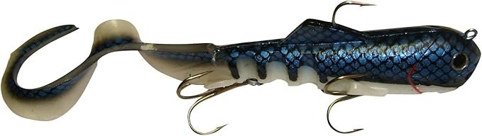 Super-D Swimbait - Realistic Fishing Lures for Bass, Musky, Walleye, Crappie, and More - Fishing Gifts for Men - 4.7oz 9"...
