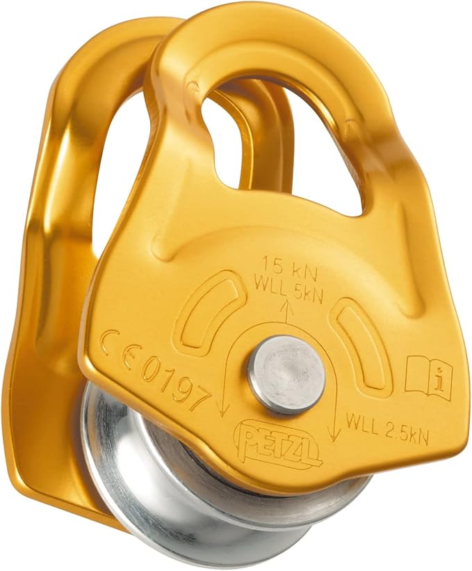 Petzl, Mobile Pulley, Versatile Ultra-Compact Pulley