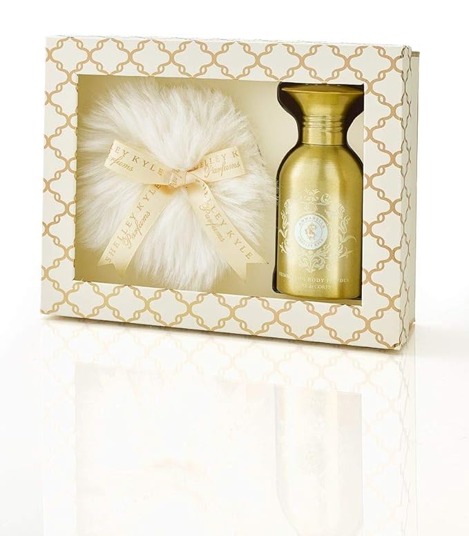 Talc Free Mcclendon Shimmer Powder Gift Box Set, 48Grams
