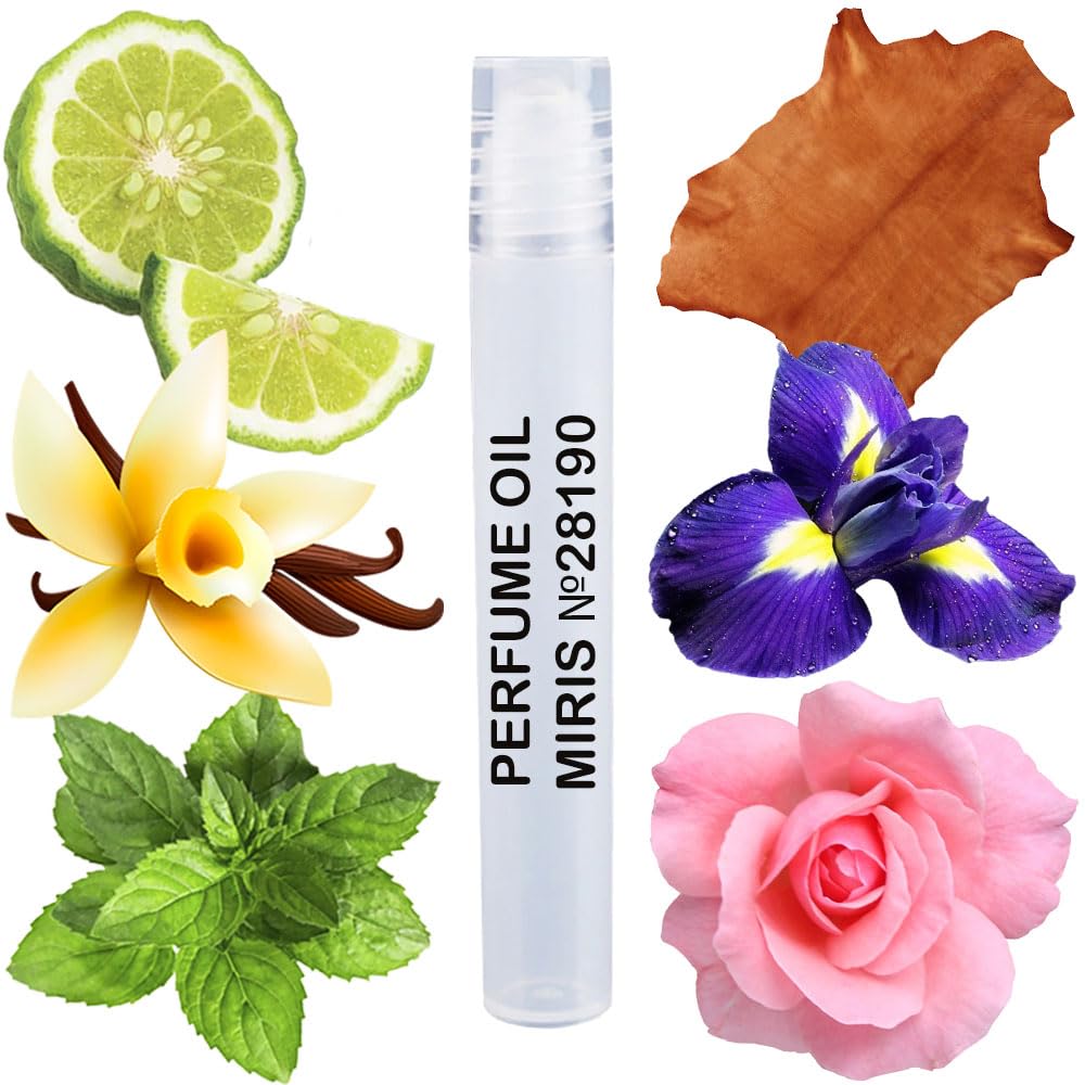 MIRIS No. 28190, Inspired by Donna, Long-Lasting Perfume Oil for Women Roll-On, Rollerball 0.34 Fl Oz / 10 ml