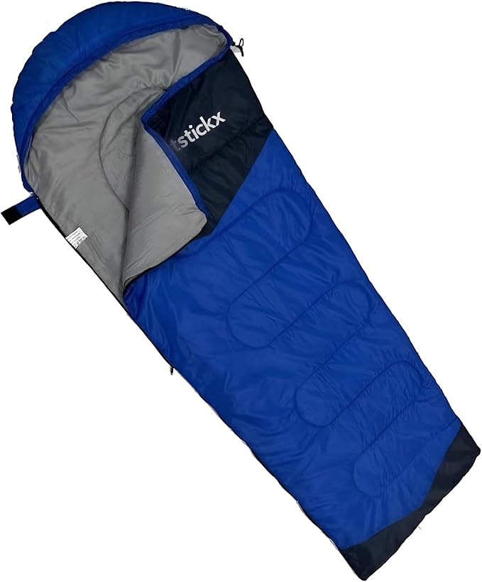 SmartstickX Camping Sleeping Bag, Lightweight Single Person 3 Season Warm and Cold Weather - Summer, Spring, Fall Waterpro...