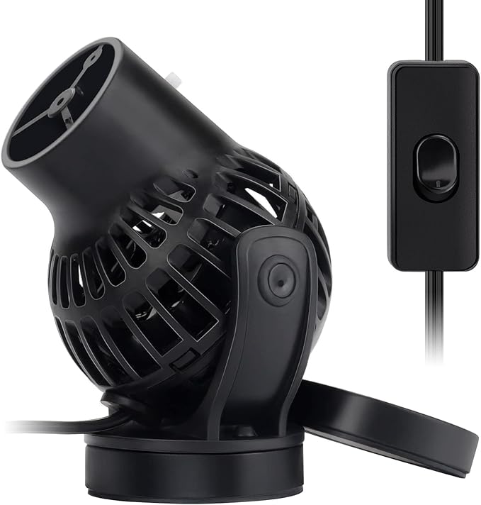 hygger Wave Maker with Controller for Feeding, 792 GPH Ultra-Silence Aquarium Powerhead with Strong Magnet Suction Base fo...