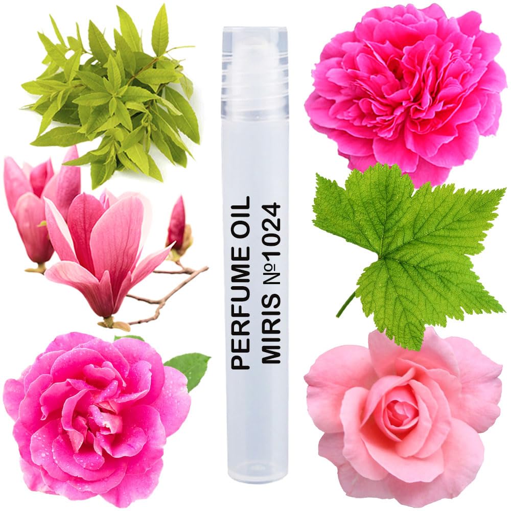 MIRIS No. 1024, Inspired by Very Irresistible, Long-Lasting Perfume Oil for Women Roll-On, Rollerball 0.34 Fl Oz / 10 ml