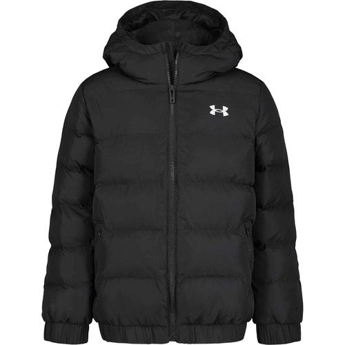 Under Armour UA PRIME PUFFER JACKET, Jet Black, YM