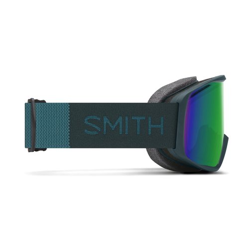 SMITH Unisex Adult Rally Snow Sport Goggle - Pacific Frame | Green Sol-X Mirror Lens