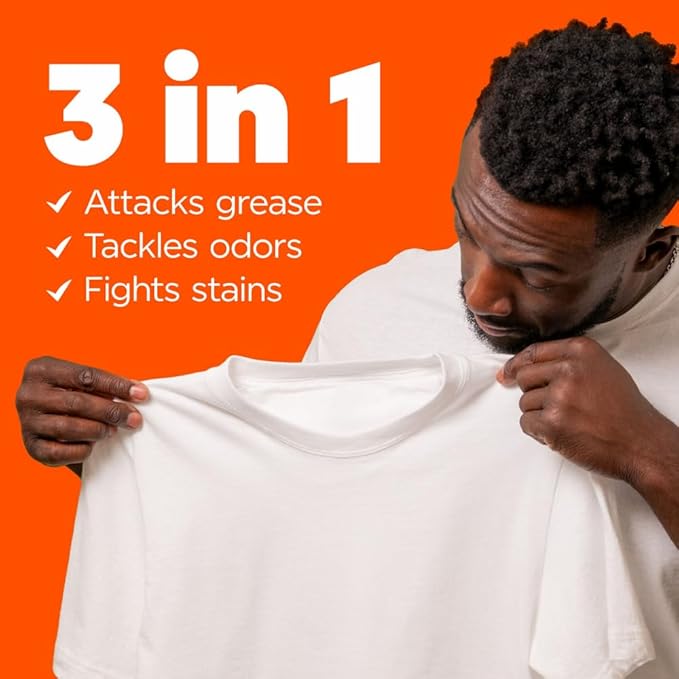 Tide Laundry Detergent Liquid, Clean Breeze Scent, 64 Loads, 80 fl oz, Works on 100% of Common Stains