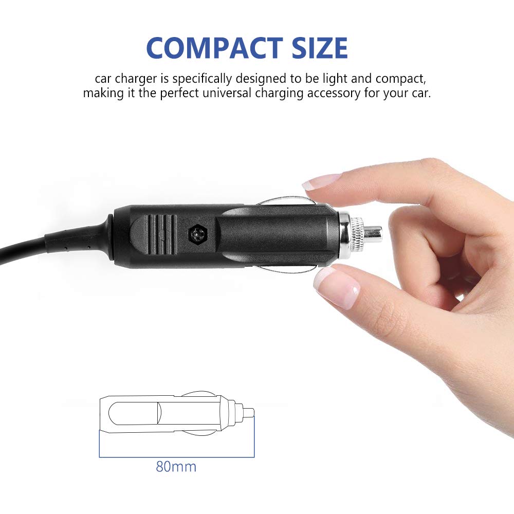 KFD DC Adapter Power for ResMed Airsense 10 Air Sense S10 AirCurve 10 Series CPAP BiPAP Machines AirCurve S10 Resmed S10 370001 37297 R360-760 370006 R370-7407 12-24V Vehicle Car Charger 24V 3.75A 90W