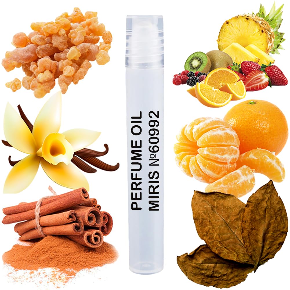 MIRIS No. 60992, Inspired by Wanted by Night, Long-Lasting Perfume Oil for Men Roll-On, Rollerball 0.34 Fl Oz / 10 ml