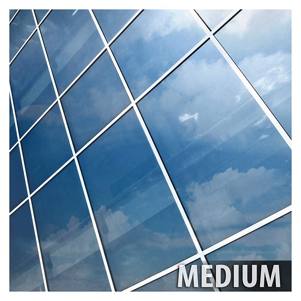 BDF S35 Window Film High Heat Rejection Reflective Silver 35 (Medium) - 36in X 12ft