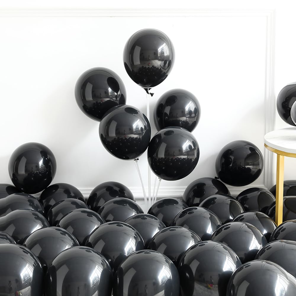 Graduation Party Balloon Arch Garland Kit, 138PCS Burgundy White Silver Black Balloons Explosion Star Foil Balloons for Class of 2025 Graduation Birthday So Proud Of You Decorations