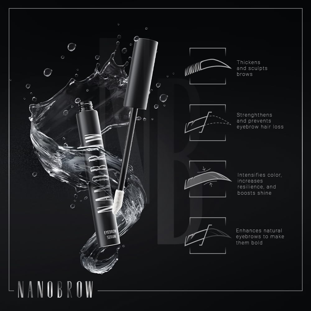Nanobrow Eyebrow Serum 5ml - Growth-Stimulating, Thickening, Strengthening Brow Serum