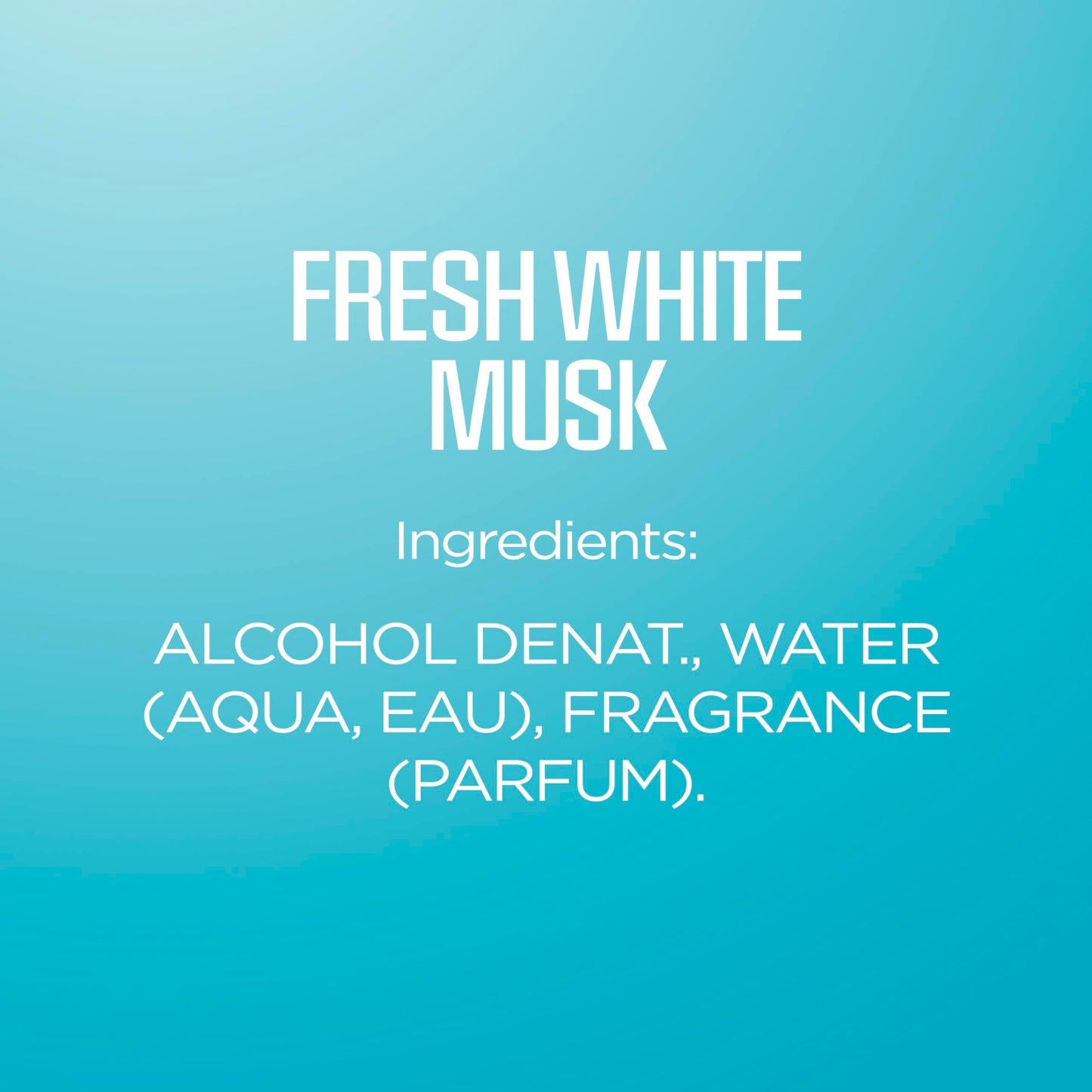 Body Fantasies Signature Fragrance Body Spray, Fresh White Musk, 8 fl oz (Pack of 2)