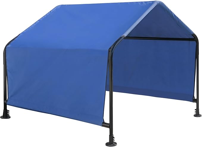 ShelterLogic 5' Outdoor Pet Shade, Versatile Pet Canopy Tent for Medium to Large-Breed Dogs, Cats, Small Animals and Lives...